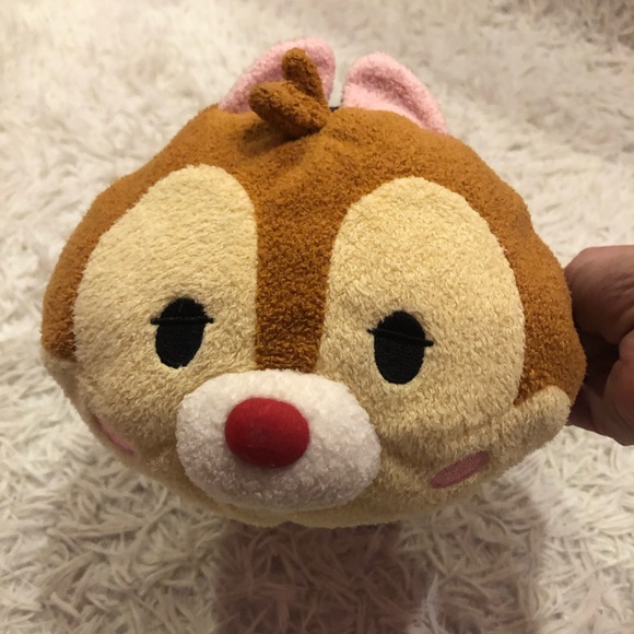 Disney Store Tsum Tsum Chip Plush Male Chipmunk Soft Stuffed Animal - Picture 3 of 10